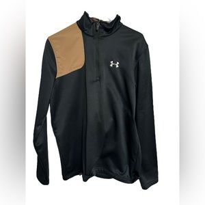 Under Armour Cold Gear 1/4 Quarter Zip Green/Camo
